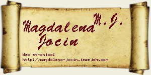 Magdalena Jocin vizit kartica